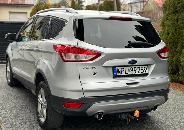 Ford Kuga cena 43500 przebieg: 219000, rok produkcji 2013 z Płock małe 631